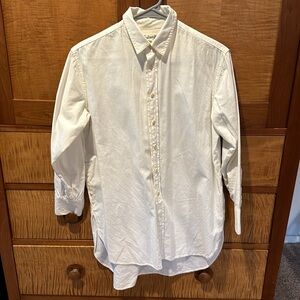 Madewell oversized shirt with cute details